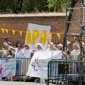 El papa León XIV se reúne con la Familia Agustiniana en la sede de la Nunciatura Apostólica